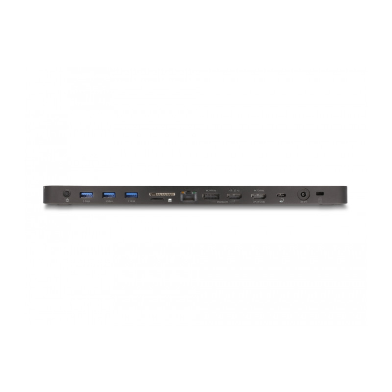 Delock USB Type-C™ Triple Display Dockingstation mit DisplayLink® 4K / USB 5 Gbps / LAN / SD / Audio / PD 80 W