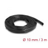 Delock PVC Isolierschlauch 3 m x 10 mm schwarz