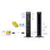 Delock USB Type-C™ Triple Display Dockingstation mit DisplayLink® 4K / USB Hub / LAN / SD / Audio / PD 96 W