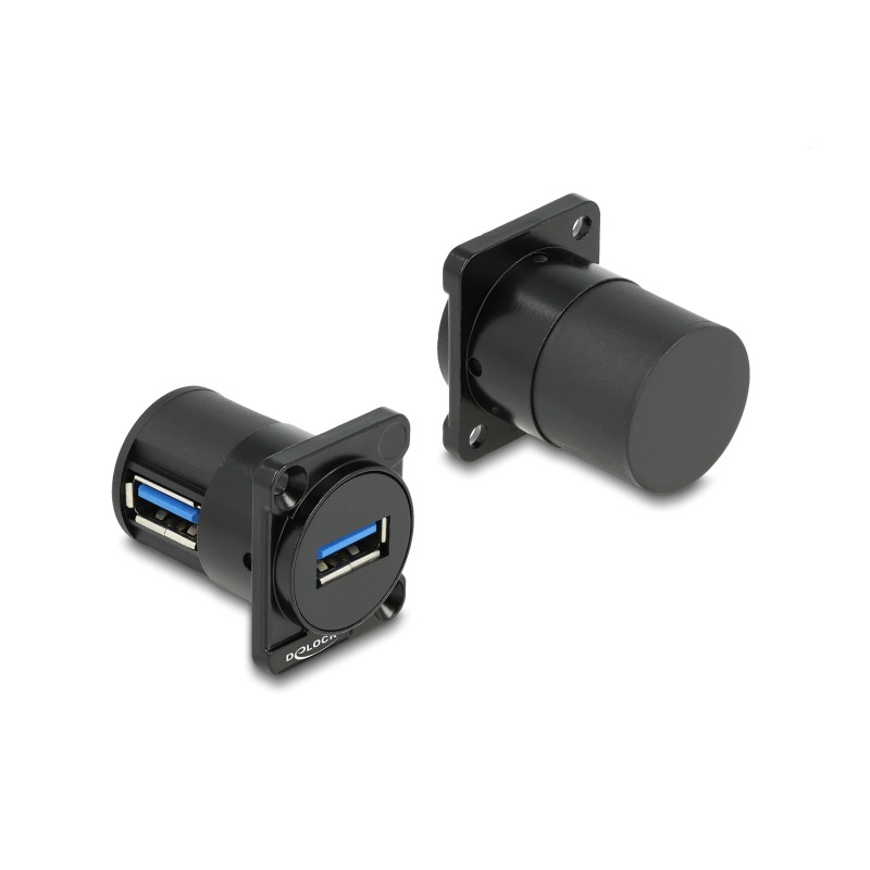 Delock D-Typ Modul USB 5 Gbps Typ-A Buchse zu Buchse 90° gewinkelt