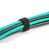 Delock Klett-Kabelbinder L 200 x B 12 mm schwarz 10 Stück