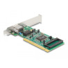 Delock PCI Netzwerkkarte Gigabit LAN 1 x RJ45 RTL8169