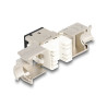 Delock Keystone Modul RJ45 Buchse zu LSA Cat.6A werkzeugfrei schwarz Set 10 Stück