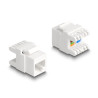 Delock Keystone Modul RJ45 Buchse zu LSA Cat.6A werkzeugfrei mini