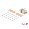 Delock Netzwerkkabelverbinder LSA zu LSA Cat.6A STP werkzeugfrei