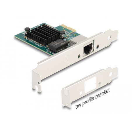 Delock PCI Express x1 Netzwerkkarte Gigabit LAN 1 x RJ45 BCM