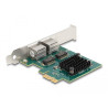 Delock PCI Express x1 Netzwerkkarte Gigabit LAN 2 x RJ45 BCM