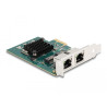Delock PCI Express x1 Netzwerkkarte Gigabit LAN 2 x RJ45 BCM