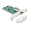 Delock PCI Express x1 Netzwerkkarte 100Base-FX LAN 1 x SFP RTL