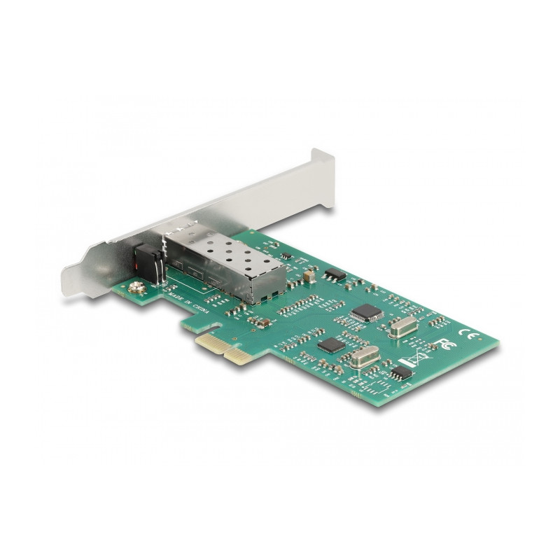 Delock PCI Express x1 Netzwerkkarte 100Base-FX LAN 1 x SFP RTL