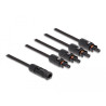 Delock DL4 Solar Splitter Kabel 1 x Stecker zu 4 x Buchse 50 cm schwarz