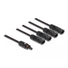 Delock DL4 Solar Splitter Kabel 1 x Buchse zu 4 x Stecker 50 cm schwarz