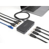 Delock USB Type-C™ Dockingstation 4K - Dual HDMI MST / USB / Gigabit LAN / PD 3.0 85 W