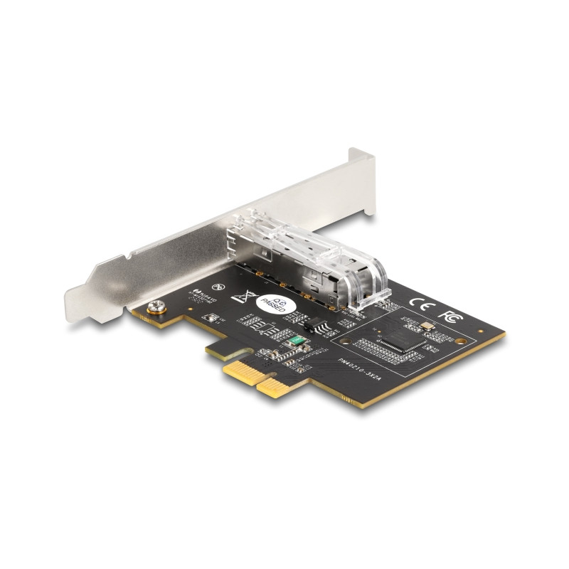 Delock PCI Express x1 Netzwerkkarte Gigabit LAN 1 x SFP i210