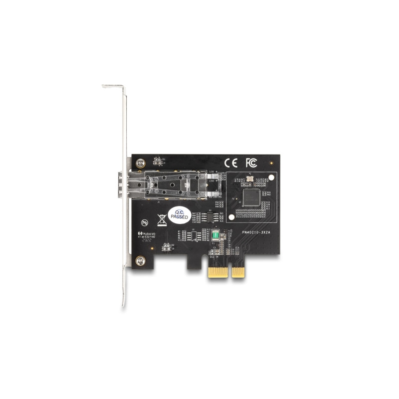 Delock PCI Express x1 Netzwerkkarte Gigabit LAN 1 x SFP i210