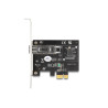 Delock PCI Express x1 Netzwerkkarte Gigabit LAN 1 x SFP i210