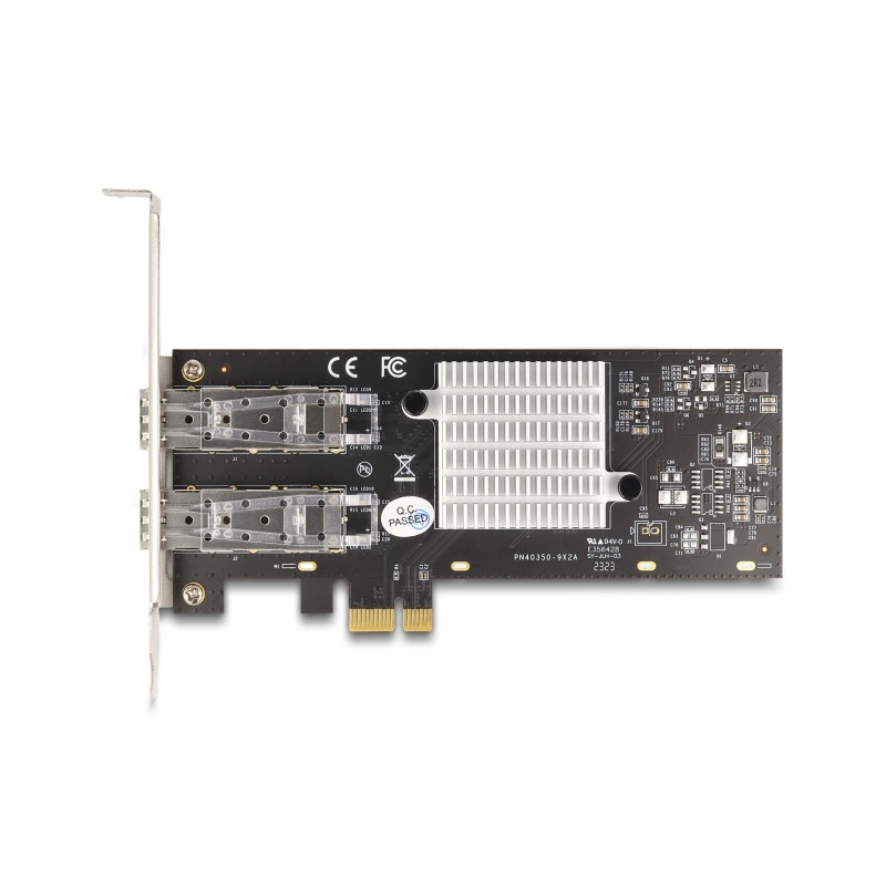 Delock PCI Express x1 Netzwerkkarte Gigabit LAN 2 x SFP i350