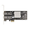 Delock PCI Express x1 Netzwerkkarte Gigabit LAN 2 x SFP i350