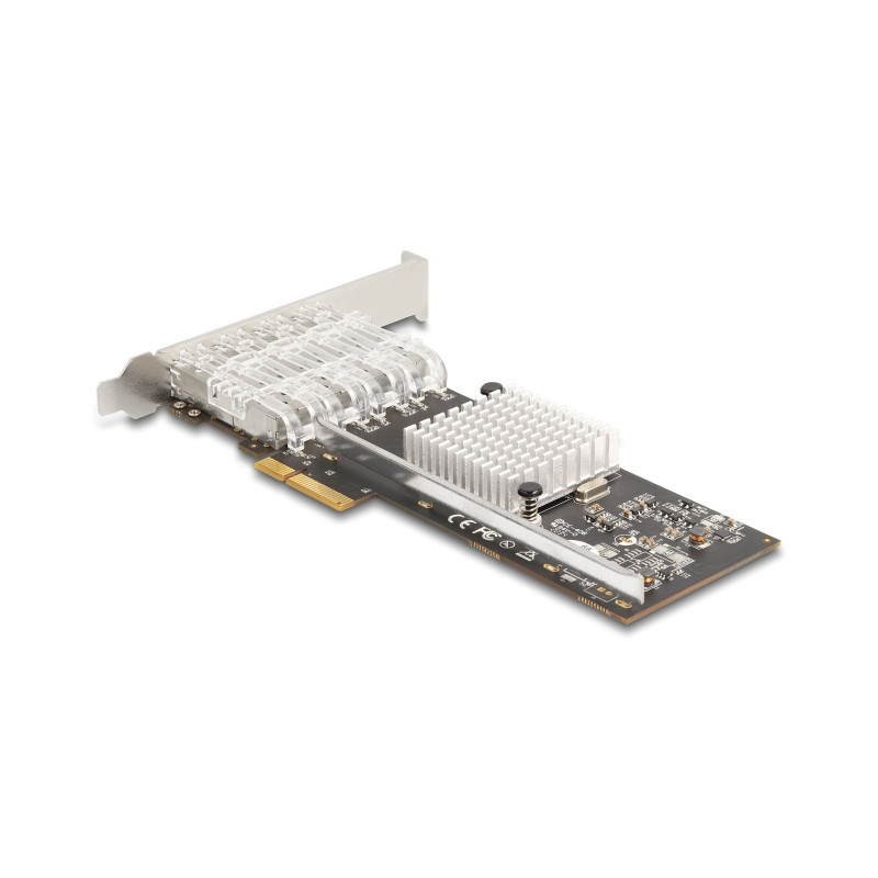Delock PCI Express x4 Netzwerkkarte Gigabit LAN 4 x SFP i350