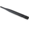 Delock WLAN 802.11 ac/a/b/g/n Antenne RP-SMA Stecker 4 - 5 dBi omnidirektional mit Kippgelenk schwarz
