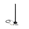 Delock WLAN 802.11 b/g/n Antenne RP-SMA 7 dBi omnidirektional Gelenk mit magnetischem Standfuß