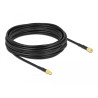 Delock Antennenkabel SMA Stecker - SMA Buchse CFD/RF200 10 m low loss