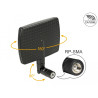 Delock WLAN 802.11 ac/a/b/g/n Antenne RP-SMA Stecker 5 - 7 dBi direktional mit Kippgelenk schwarz