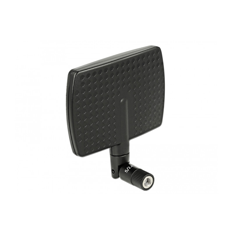 Delock WLAN 802.11 ac/a/b/g/n Antenne RP-SMA Stecker 5 - 7 dBi direktional mit Kippgelenk schwarz