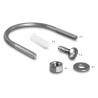 Delock WLAN 802.11 b/g/n Antenne N Buchse 8 dBI omnidirektional starr grau outdoor
