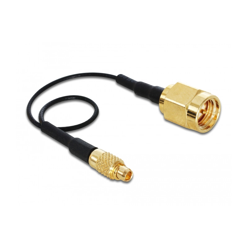 Delock Antennenkabel SMA Stecker zu MMCX Stecker 1.13 120 mm