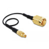 Delock Antennenkabel SMA Stecker zu MMCX Stecker 1.13 120 mm