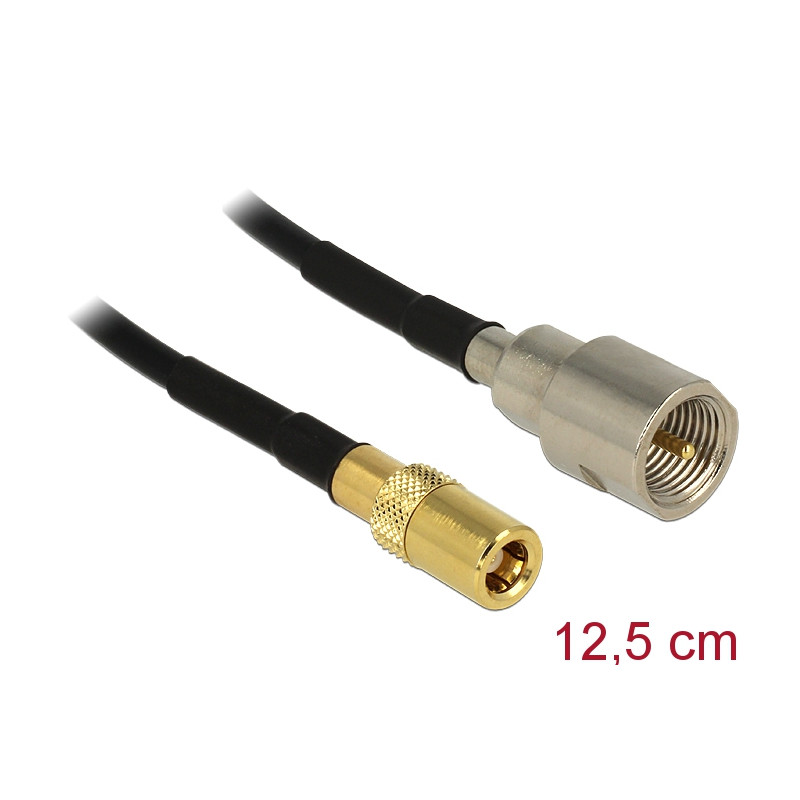 Delock Antennenkabel FME Stecker - SMB Stecker 125 mm