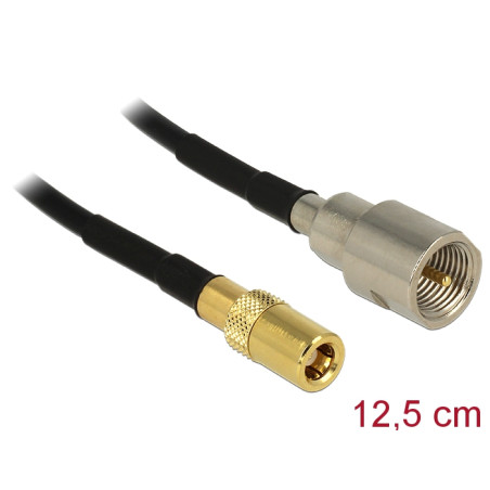Delock Antennenkabel FME Stecker - SMB Stecker 125 mm