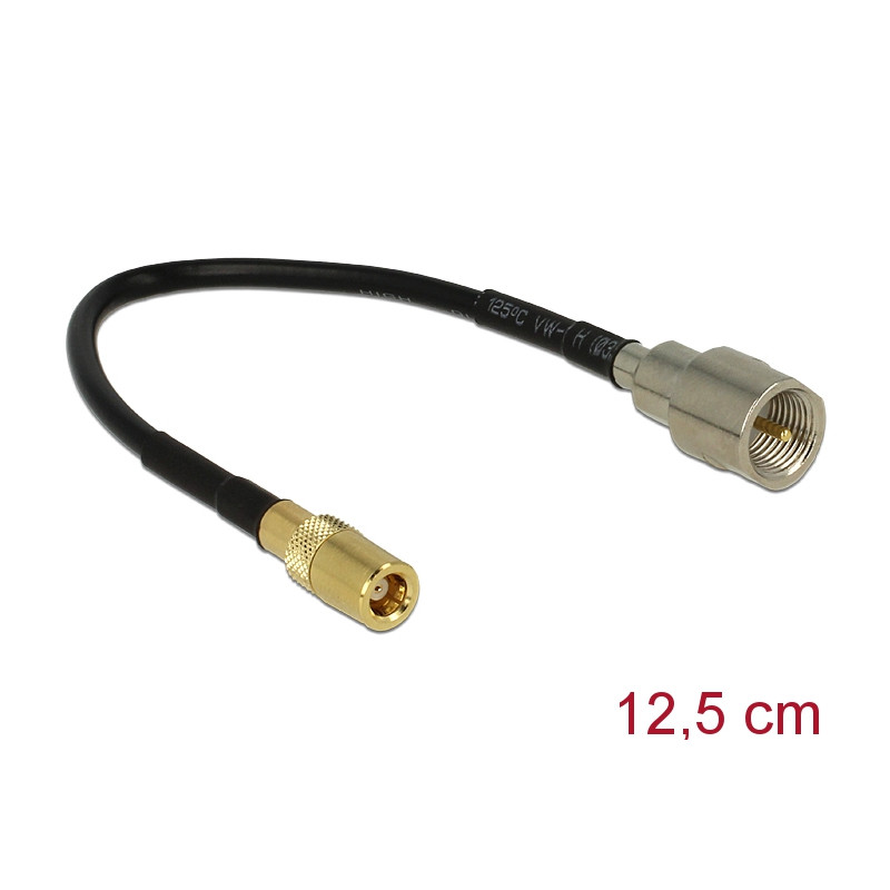 Delock Antennenkabel FME Stecker - SMB Stecker 125 mm