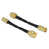 Delock Antennenkabel SMA Stecker - SMB Stecker 70 mm