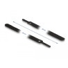 Delock Klett-Kabelbinder L 250 x B 12 mm schwarz 10 Stück