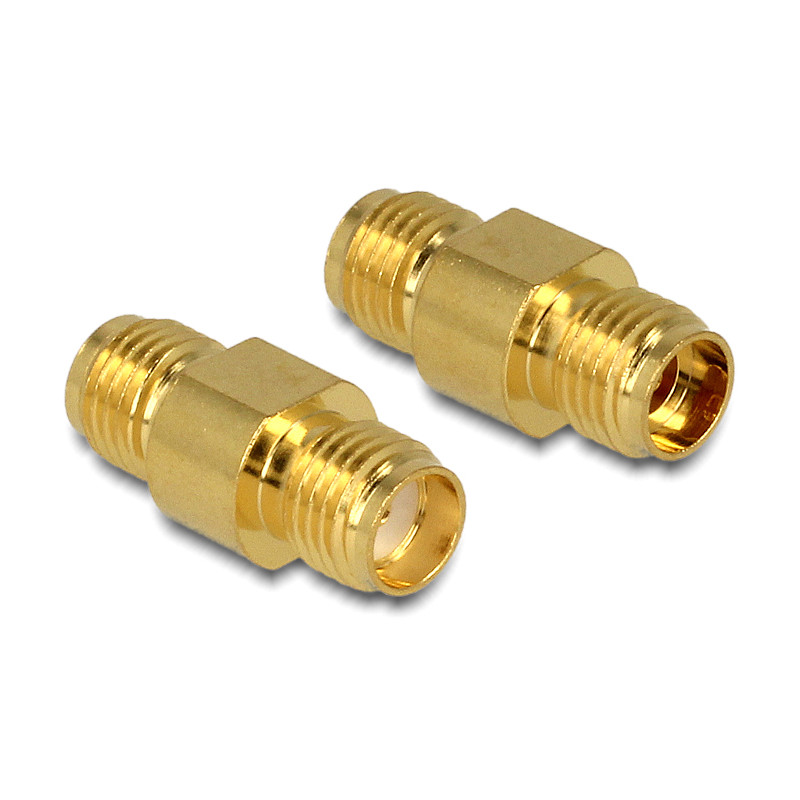 Delock Adapter SMA Buchse - SMA Buchse