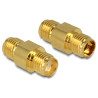 Delock Adapter SMA Buchse - SMA Buchse