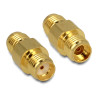 Delock Adapter SMA Buchse - SMA Buchse