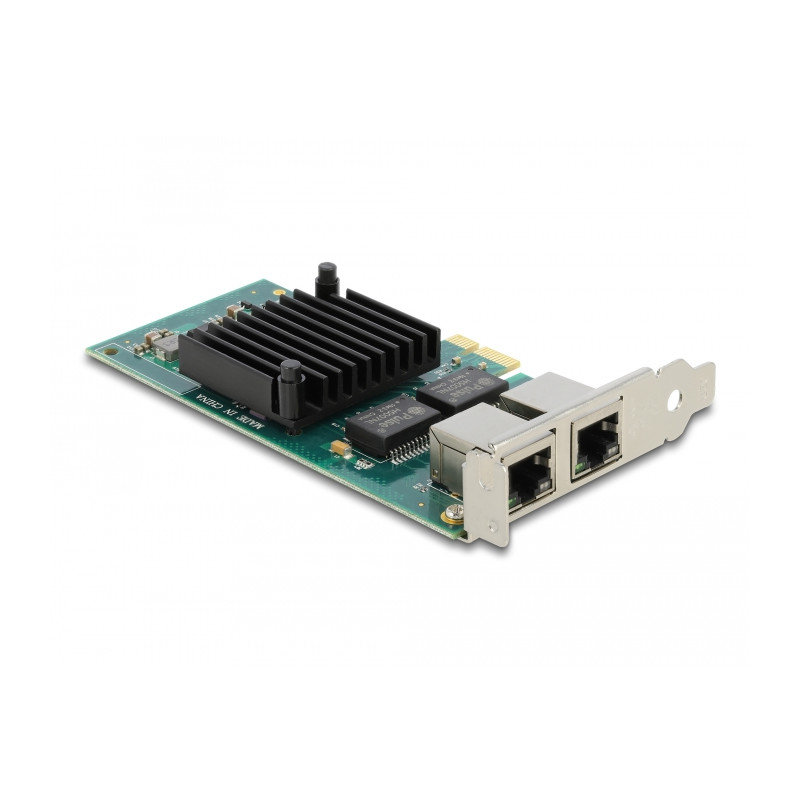 Delock PCI Express x1 Netzwerkkarte Gigabit LAN 2 x RJ45 i350