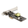 Delock PCI Express x1 Netzwerkkarte 2,5 Gigabit LAN 1 x RJ45 mit PoE+ i225