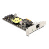 Delock PCI Express x1 Netzwerkkarte 2,5 Gigabit LAN 1 x RJ45 mit PoE+ i225