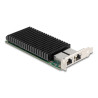 Delock PCI Express x8 Netzwerkkarte 10 Gigabit LAN 2 x RJ45 X540