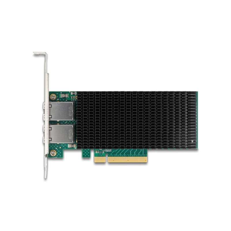 Delock PCI Express x8 Netzwerkkarte 10 Gigabit LAN 2 x RJ45 X540