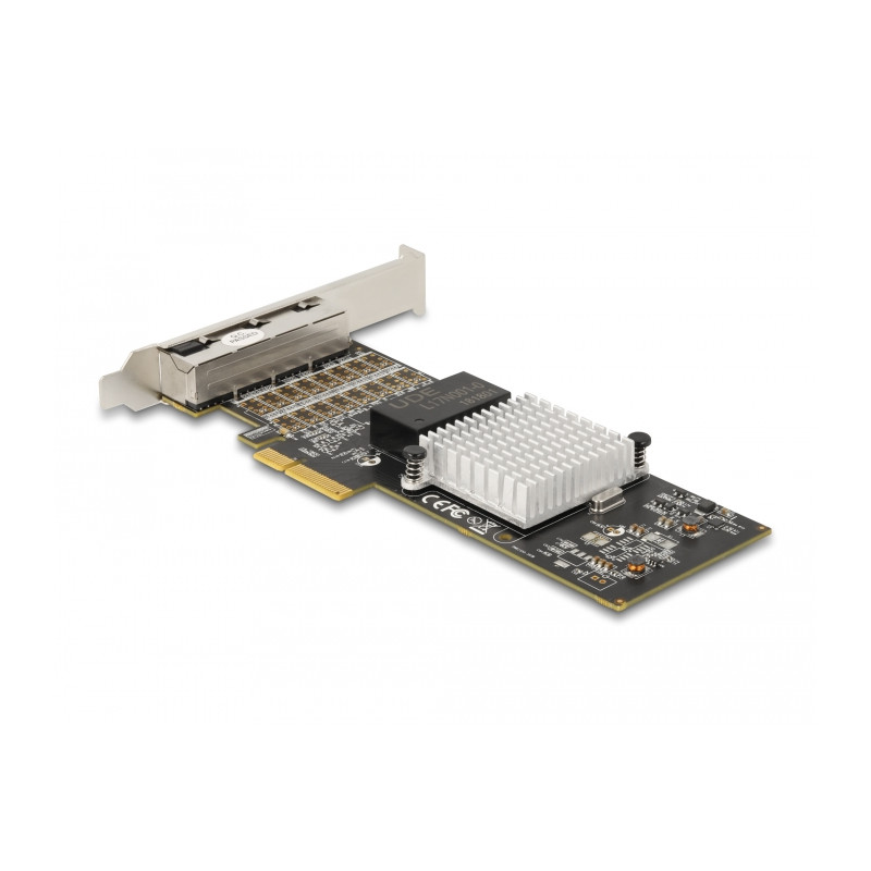 Delock PCI Express x4 Netzwerkkarte Gigabit LAN 4 x RJ45 i350