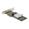 Delock PCI Express x4 Netzwerkkarte Gigabit LAN 4 x RJ45 i350