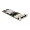 Delock PCI Express x4 Netzwerkkarte Gigabit LAN 4 x RJ45 Port Bypass i350