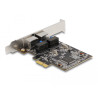 Delock PCI Express x1 Netzwerkkarte Gigabit LAN 2 x RJ45 RTL8111