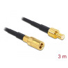 Delock Antennenkabel SMB Stecker - SMB Buchse RG-174 3 m