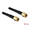 Delock Antennenkabel RP-SMA Stecker - RP-SMA Stecker LMR195 10 m